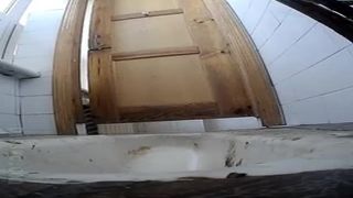 Spying on girls that poop