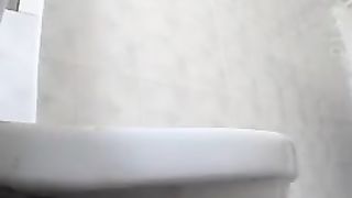 Spying on girls that poop