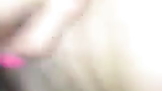 She's pooping by mistake