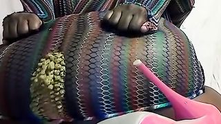 Hot panty poop with ebony babe