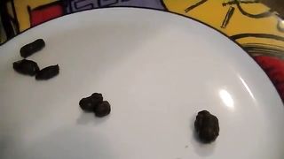 She wants to eat her own shit