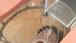 Japanese girls pooping on a lucky guy