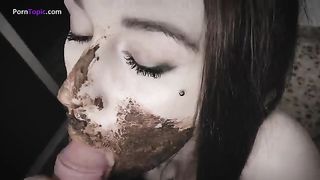 Real dirty scat blowjob