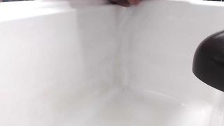 Sink tinkle and penus shower