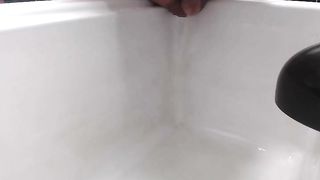 Sink tinkle and penus shower