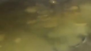 Shaved babe has serious diarheea