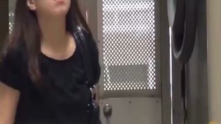 Shitting in a public place