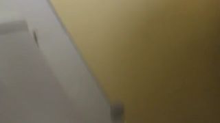 Licking poop from toilet