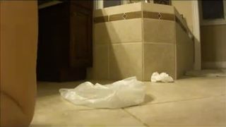 Hot teen shitting in doggystyle