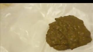 Hot teen shitting in doggystyle