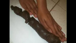 Huge turd from a dancing stripper