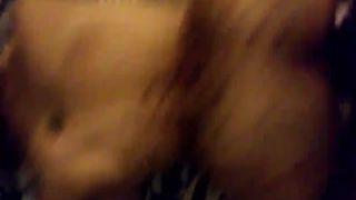 Amateur couple having rough scat sex