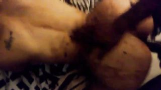 Amateur couple having rough scat sex