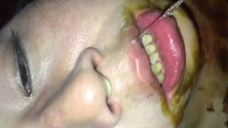 Japanese teen banged hard with poop