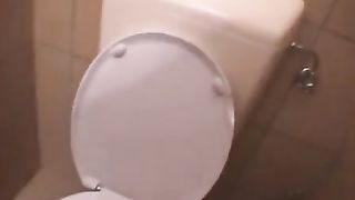 BBW brunette can't wipe her ass