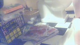 Smearing shit on her ass