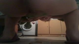 Sweet poop in the garage