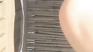 BBW babe shitting on floor