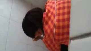 Shitting in close up