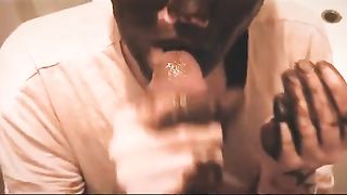 beautiful teen giving amazing blowjob