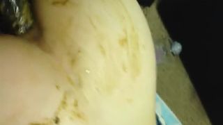 Interracial scat anal sex