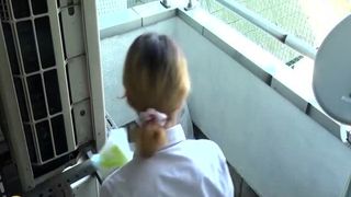 Spying on a secretary pooping