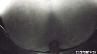 Voyeur shitting girl