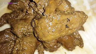 Shitting in doggystyle