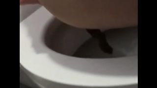 Mix of same girl pooping