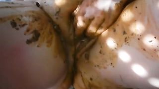 Messy scat sex with amateur couple