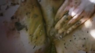 Messy scat sex with amateur couple