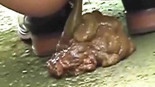 Caught pooping in the alley