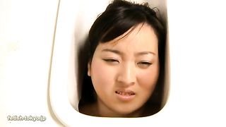 Lesbian girls pooping on each other