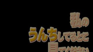 Hairy babe shitting and peeing