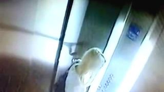 Shitting in the elevator