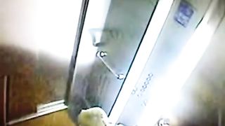 Shitting in the elevator