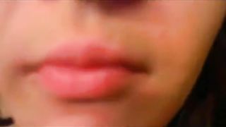 Camgirl eats her own shit