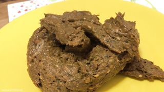 Beautiful blonde shitting on her knees