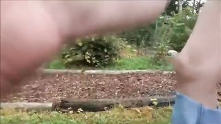 Beautiful blonde Swedish girl peeing and shitting