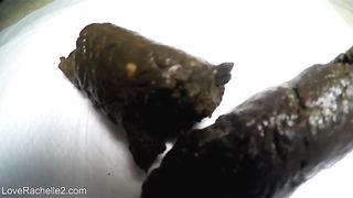 Big turds from a tight ass