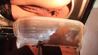 Pile of shit on his entire face