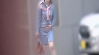 Caught pooping outdoor