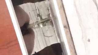 Spying on chinese teen pooping