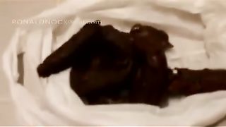 Milf shits a lot in white panties