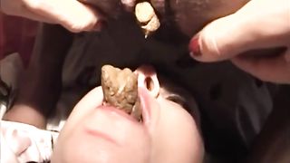 Shit masked dirty cunt