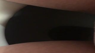 Shaved girl peeing and pooping