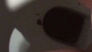 Shaved girl peeing and pooping