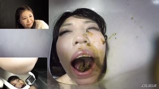 Shitting on a female slave