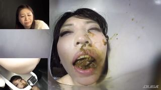 Shitting on a female slave