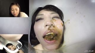 Shitting on a female slave